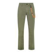 Heren Straight Broek - Pantalone Tasca America Sun68 , Green , Heren
