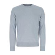 Ronde hals gebreide kleding Maison Margiela , Blue , Heren