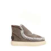 Grigio Enkellaarzen voor Dames Aw23 Mou , Gray , Dames