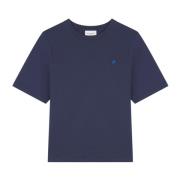 T-Shirts Maison Kitsuné , Blue , Dames