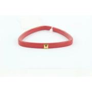 Pre-owned Fabric bracelets Hermès Vintage , Red , Dames