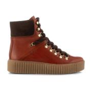 Agda Leren Wandelschoen Shoe the Bear , Red , Dames