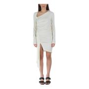 Short Dresses Off White , White , Dames