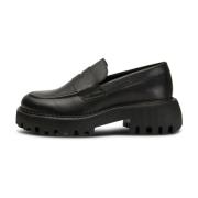 Lichtgewicht Chunky Loafers - Zwart Shoe the Bear , Black , Dames