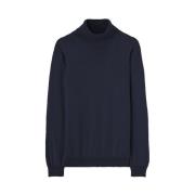 Luxe Cashmere Coltrui -avy, Maat 56 Dondup , Blue , Heren