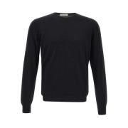 Round-neck Knitwear Filippo De Laurentiis , Black , Heren