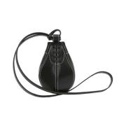 Zwarte Mini Punch Schoudertas - Elegant en veelzijdig JW Anderson , Bl...