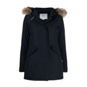 Winterjas voor modebewuste vrouwen Woolrich , Blue , Dames