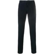 Slim Fit Gaubert Chinos Dondup , Black , Heren