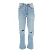 Straight Jeans Re/Done , Blue , Dames