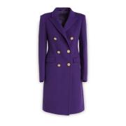 Jas met dubbele rij knopen Tagliatore , Purple , Dames