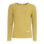 Trui met ronde hals Skovhuus , Yellow , Dames