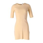 Pre-owned Polyester dresses Chloé Pre-owned , Yellow , Dames
