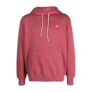 Mini Logo Patch Hoodie Autry , Red , Heren
