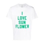T-Shirts Sunflower , White , Heren