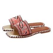 Flat Sandals De Siena , Pink , Dames