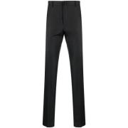 Stijlvolle Grijze Slim-Fit Broek Lanvin , Gray , Heren