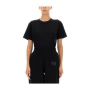 T-shirts T by Alexander Wang , Black , Dames