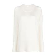 Round-neck Knitwear P.a.r.o.s.h. , White , Dames