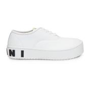 Platform Lage Sneakers voor Heren Marni , White , Heren