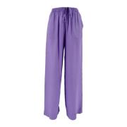 Wide Trousers P.a.r.o.s.h. , Purple , Dames