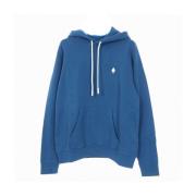 Comfortabele Katoenen Sweatshirt Hoodie Marcelo Burlon , Blue , Heren