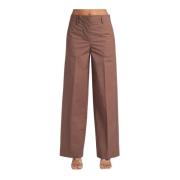 Wide Trousers Erika Cavallini , Brown , Dames