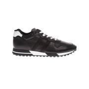 Hardloopschoenen met Contrasterende Hiel Hogan , Black , Heren