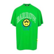 Groene Oversize T-shirts en Polos Barrow , Green , Heren