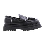 Stijlvolle Mocassin Loafers voor Dames Laura Bellariva , Black , Dames