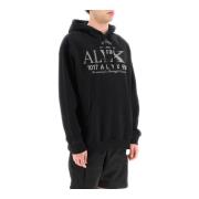 Zwart katoen oversize sweatshirt 1017 Alyx 9SM , Black , Heren