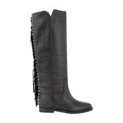 Hoge Laarzen Via Roma 15 , Black , Dames