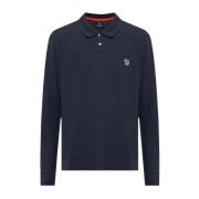 Polo shirt met logo PS By Paul Smith , Blue , Heren