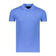 Blauw Polo Shirt Ss22 Collectie Peuterey , Blue , Heren
