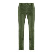 Slim Fit Chino Broek BomBoogie , Green , Heren