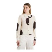 Blouses Erika Cavallini , Beige , Dames