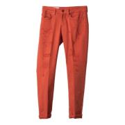 Skinny Jeans Dondup , Orange , Dames