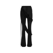Straight Trousers Andrea Adamo , Black , Dames