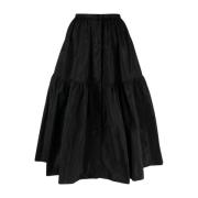 Midi Skirts Patou , Black , Dames