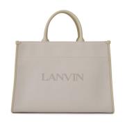 Handtassen Collectie Lanvin , Beige , Dames