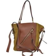 Voldoende lederen handtassen Chloé Pre-owned , Brown , Dames