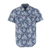 Shirt met korte mouwen A.p.c. , Blue , Heren
