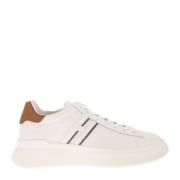 Urban Trainer met glad leren bovenwerk Hogan , White , Heren