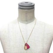 Pre-owned Leather necklaces Hermès Vintage , Pink , Dames