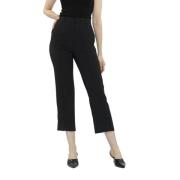 Cropped Trousers N21 , Black , Dames