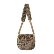 Multicolor Crossbody Tas La Milanesa , Beige , Dames