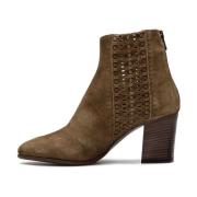 Women Shoes Ankle Boots 15091F Pantanetti , Brown , Dames