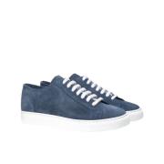 Sneakers van hoogwaardige stof voor heren Doucal's , Blue , Heren