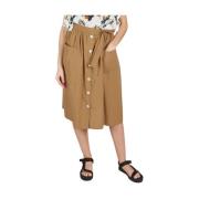 Maxi Skirts A.p.c. , Brown , Dames