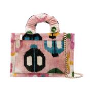 Handbags La Milanesa , Pink , Dames